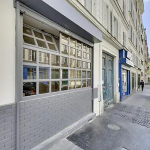 Bright Charming Modern Studio By Dreamy Canal St Martin 10eme Metro Goncourt Appartement